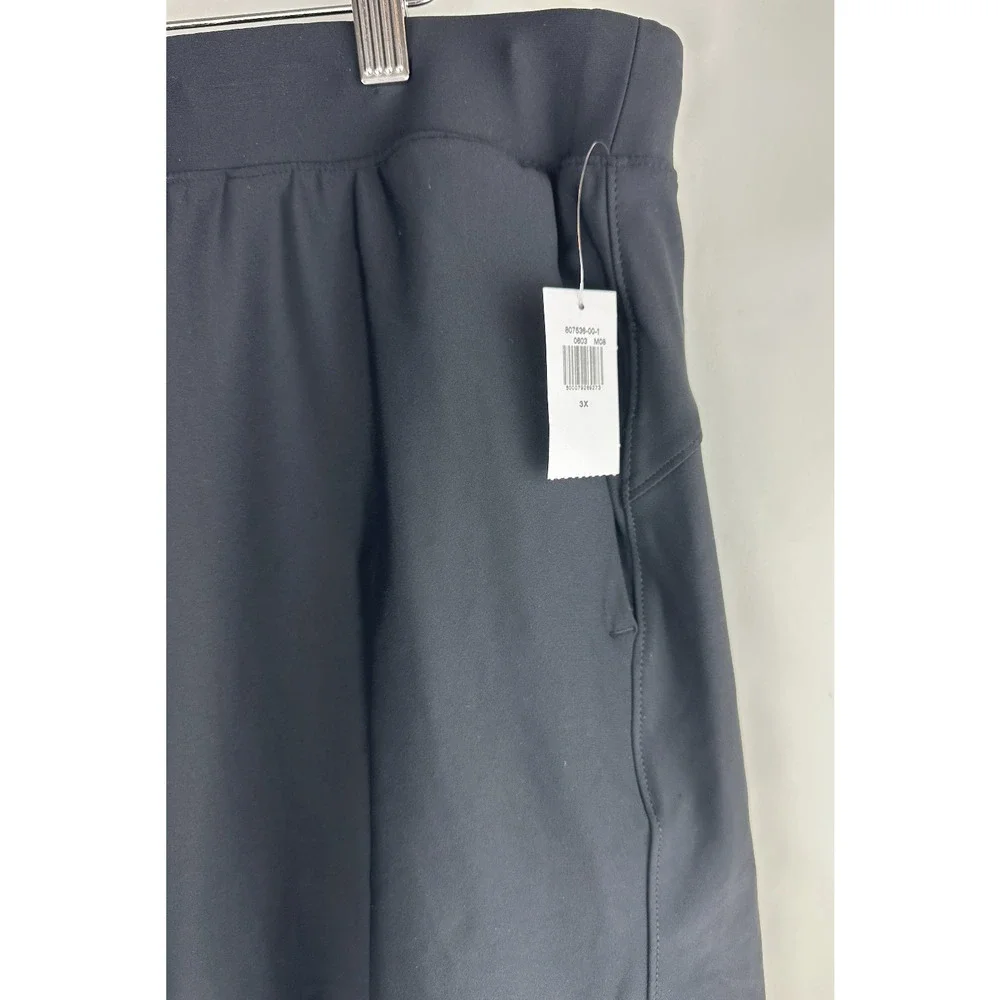 NWT Old Navy High Waisted PowerSoft Shorts Black 3" inseam Women's Plus Size 3X - Picture 8 of 11